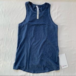 Lululemon Ink Blue All Tied Up Tank *Wash 4
